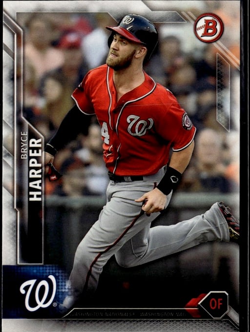 2016 Bryce Harper #100 Bowman