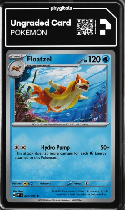 2023 Floatzel Scarlet & Violet #