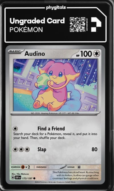 2023 Audino Obsidian Flames #173
