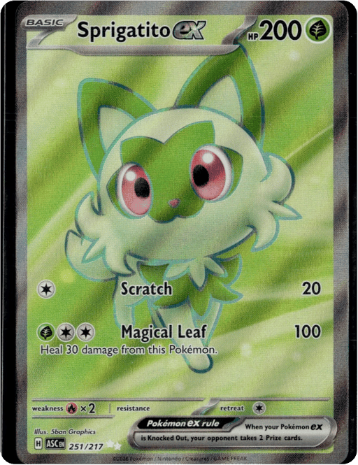 2026 Sprigatito ex #251 Ascended Heroes
