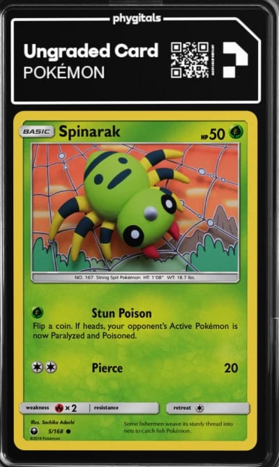 2018 Spinarak Celestial Storm #5