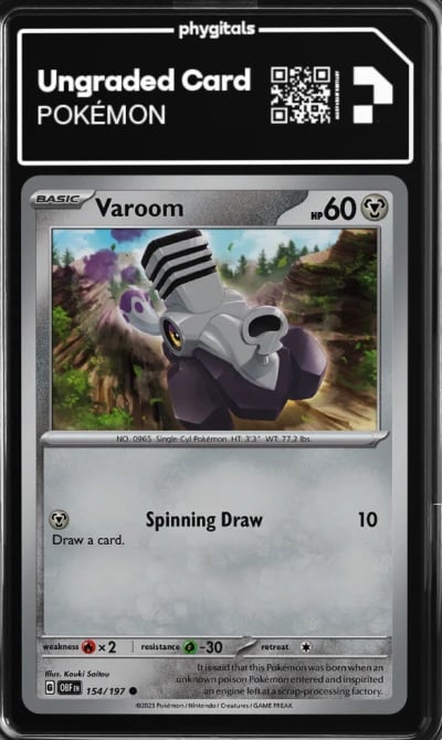 2023 Varoom Obsidian Flames #154