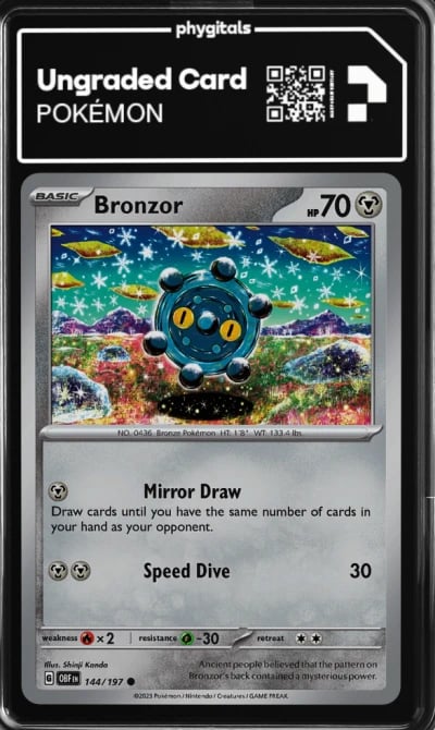 2023 Bronzor Obsidian Flames #14