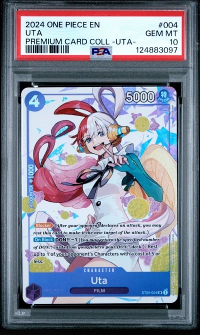 2024 ONE PIECE PREM CARD COLL -UTA- #004 UTA PSA 10
