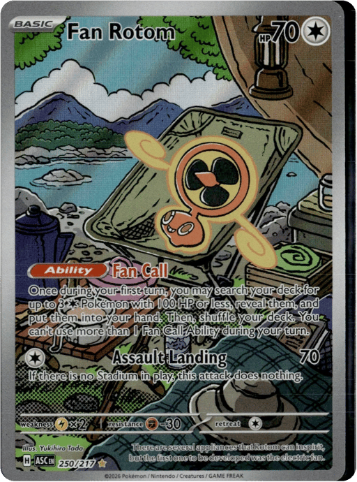 2026 Fan Rotom #250 Ascended Heroes