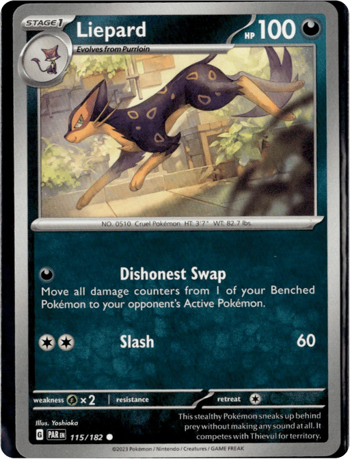 2023 Liepard #115 Paradox Rift