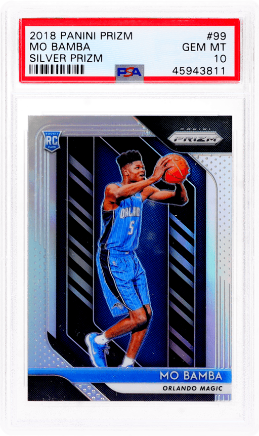 2018 Panini Prizm Silver Prizm Mo Bamba #99 PSA 10