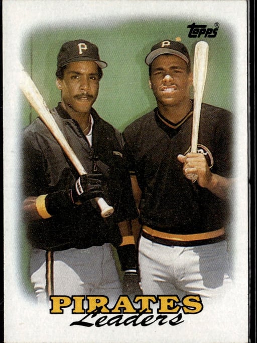 1988 Barry Bonds #231 1987 Team Leaders