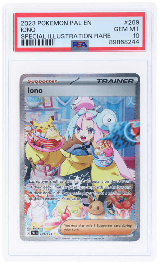 2023 Pokemon Scarlet and Violet Paldea Evolved Special Illustration Rare Iono #269 PSA 10