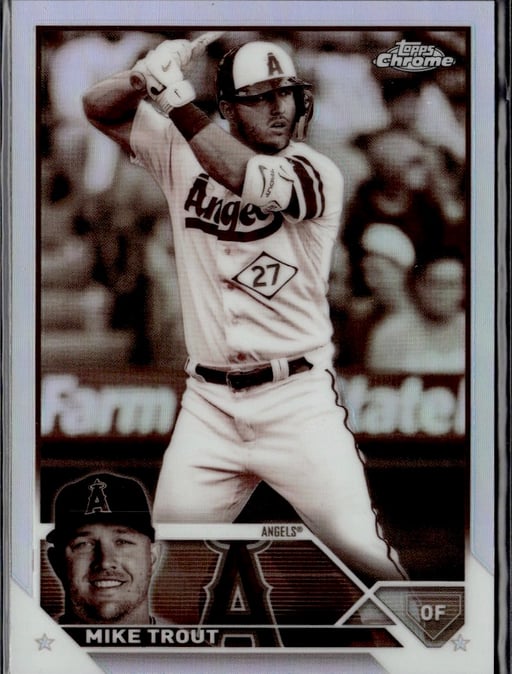 2023 Mike Trout #27 Topps Chrome