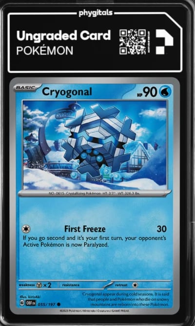 2023 Cryogonal Obsidian Flames #