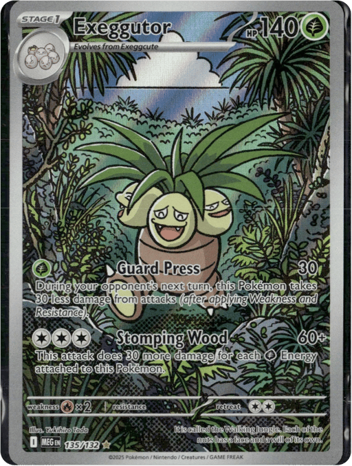 2025 Exeggutor #135 Mega Evolution