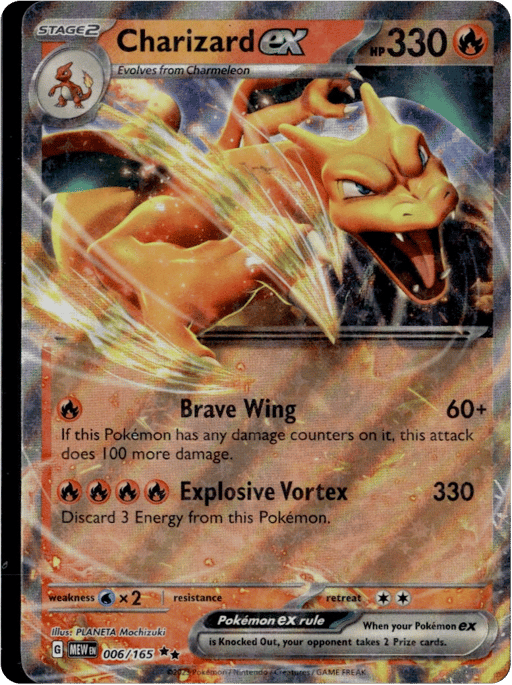 2023 Charizard ex #6 151