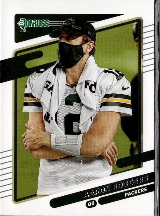 2021 Aaron Rodgers #155 Donruss