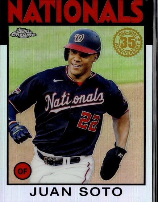 2021 Juan Soto #86C-4 Topps Chrome