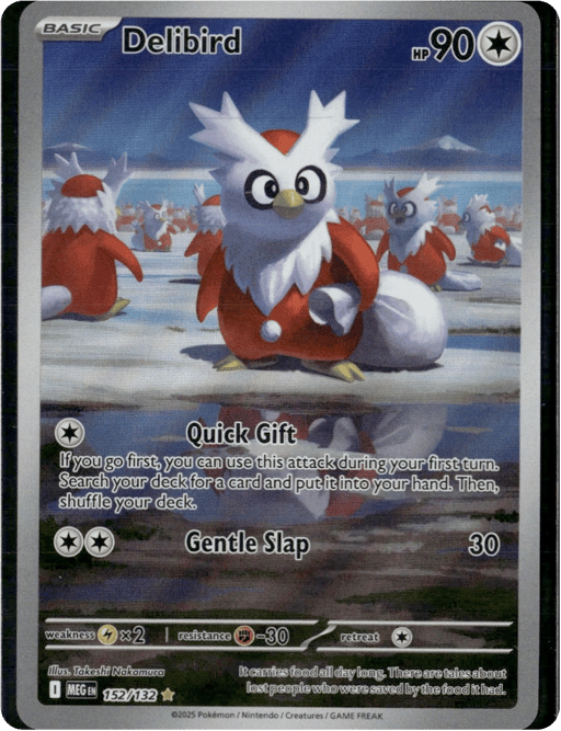 2025 Delibird #152 Mega Evolution