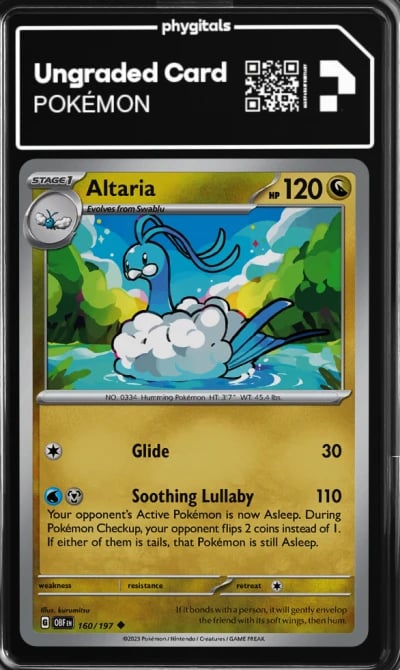 2023 Altaria Obsidian Flames #16