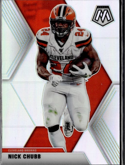 2020 Nick Chubb #53 Mosaic