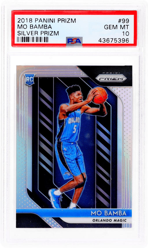 2018 Panini Prizm Silver Prizm Mo Bamba #99 PSA 10