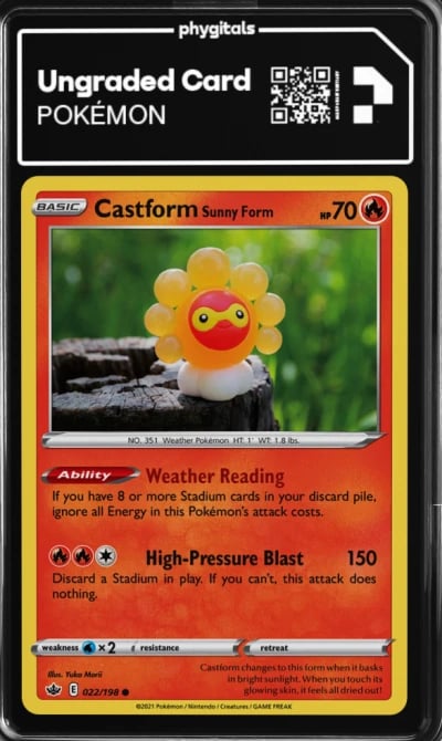 2021 Castform Sunny Form Chillin