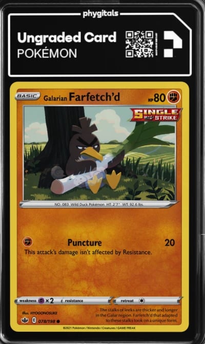 2021 Galarian Farfetch'd Chillin