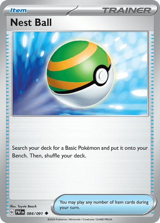 2024 Nest Ball #84 Paldean Fates