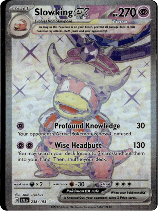2023 Slowking ex #238 Paldea Evolved
