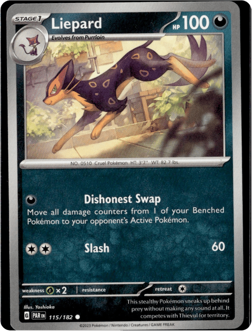 2023 Liepard #115 Paradox Rift