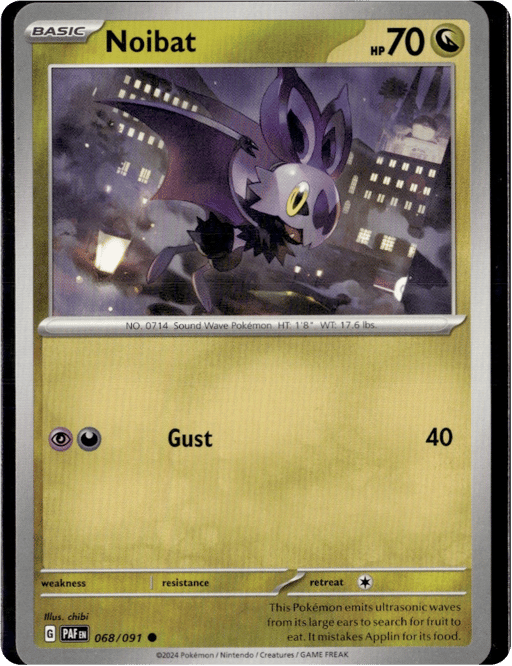 2024 Noibat #68 Paldean Fates