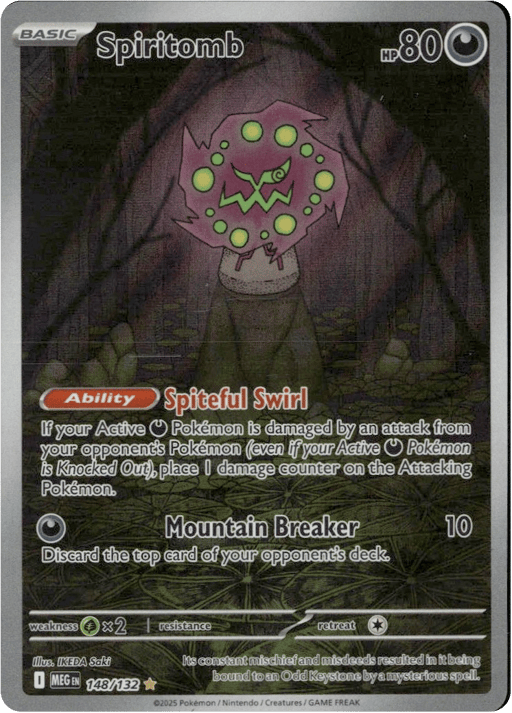 2025 Spiritomb #148 Mega Evolution