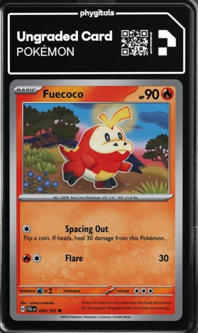 2023 Fuecoco Paldea Evolved #035