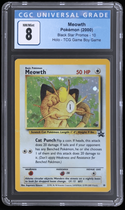1999 Pokemon Black Star Promo Ga