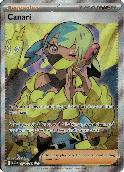 2026 Canari #257 Ascended Heroes