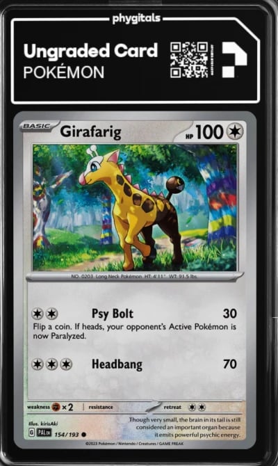 2023 Girafarig Paldea Evolved #1