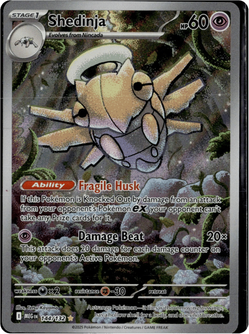 2025 Shedinja #144 Mega Evolution