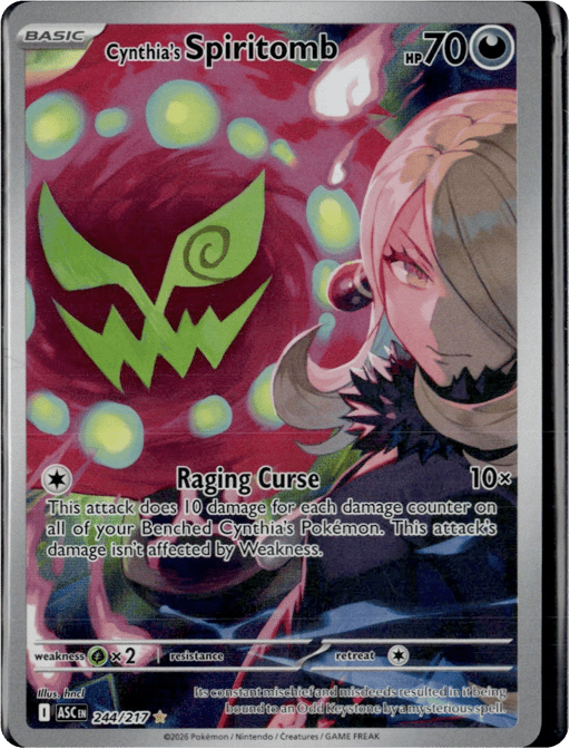 2026 Cynthia's Spiritomb #244 Ascended Heroes
