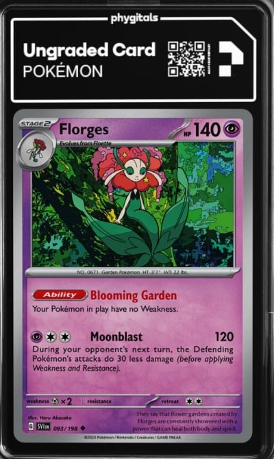 2023 Florges Scarlet & Violet #0