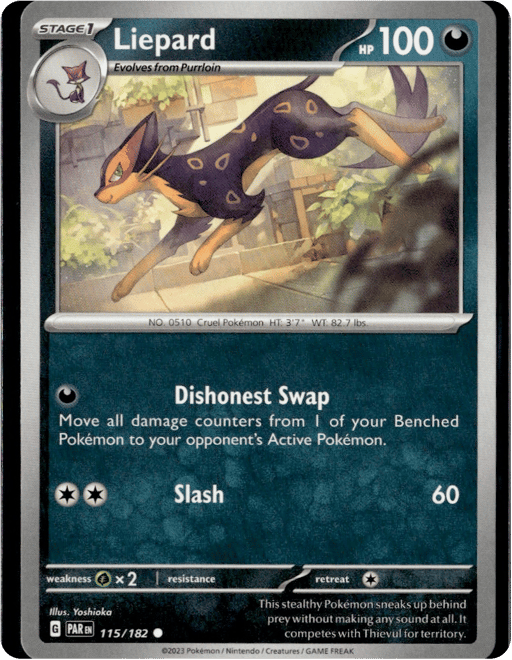 2023 Liepard #115 Paradox Rift