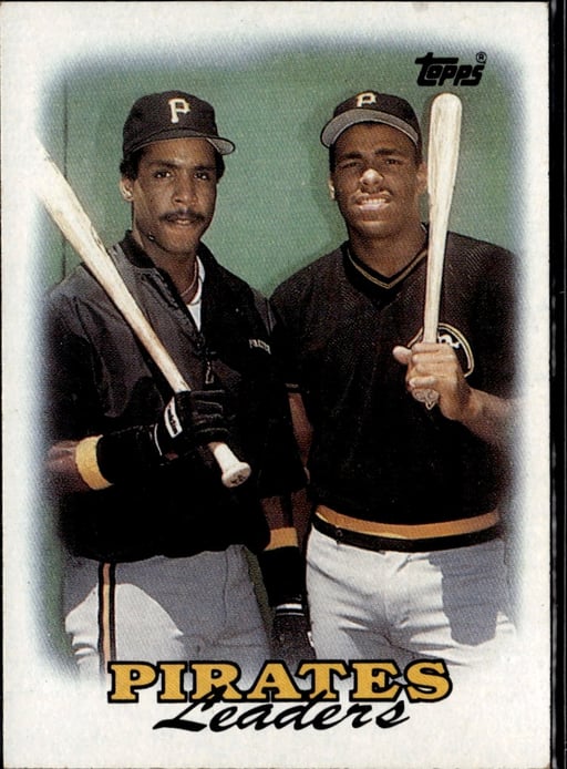 1988 Barry Bonds #231 1987 Team Leaders