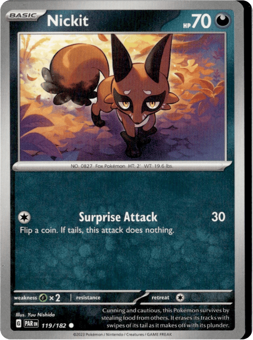 2023 Nickit #119 Paradox Rift