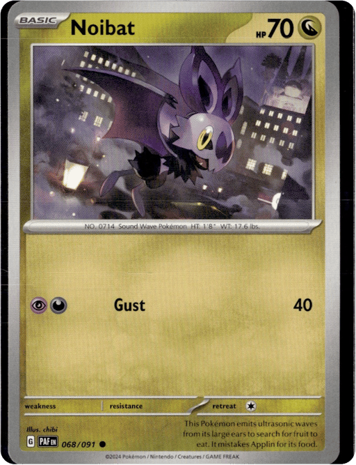 2024 Noibat #68 Paldean Fates
