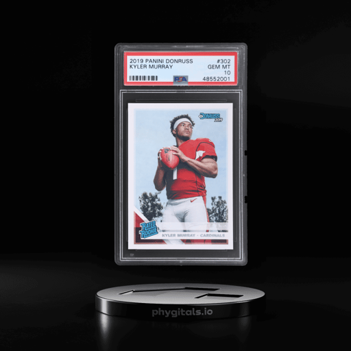 2019 Panini Donruss Rated Rookie Kyler Murray #302 PSA 10