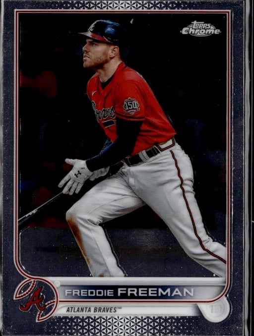 2022 Freddie Freeman #14 Topps Chrome