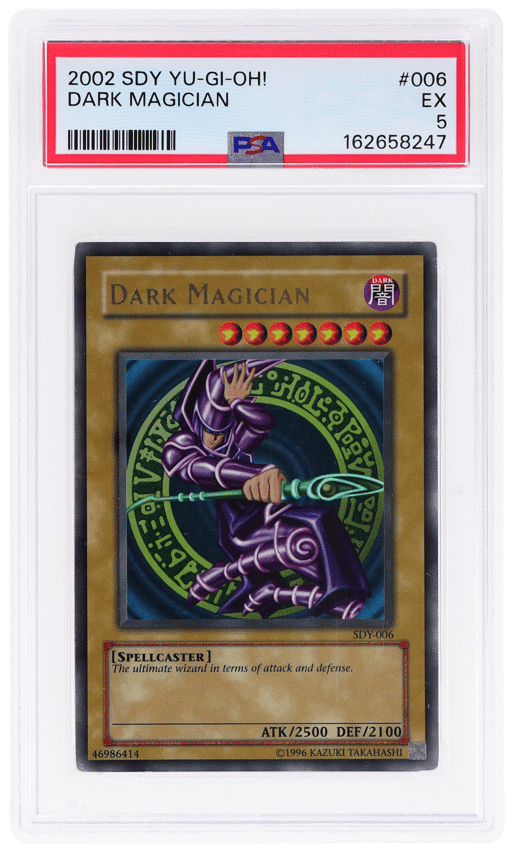2002 Yu-Gi-Oh! Starter Deck Dark Magician #SDY-006 PSA 5