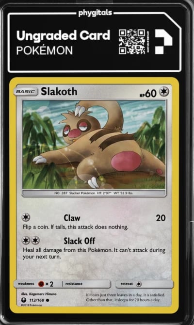 2018 Slakoth Celestial Storm #11