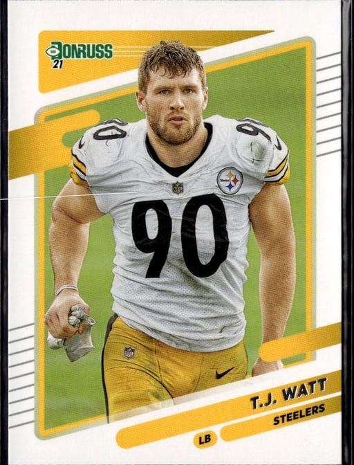 2021 T. J. Watt #22 Donruss