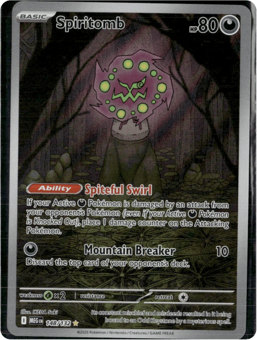 2025 Spiritomb #148 Mega Evolution