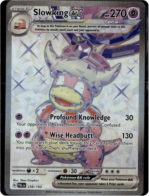2023 Slowking ex #238 Paldea Evolved