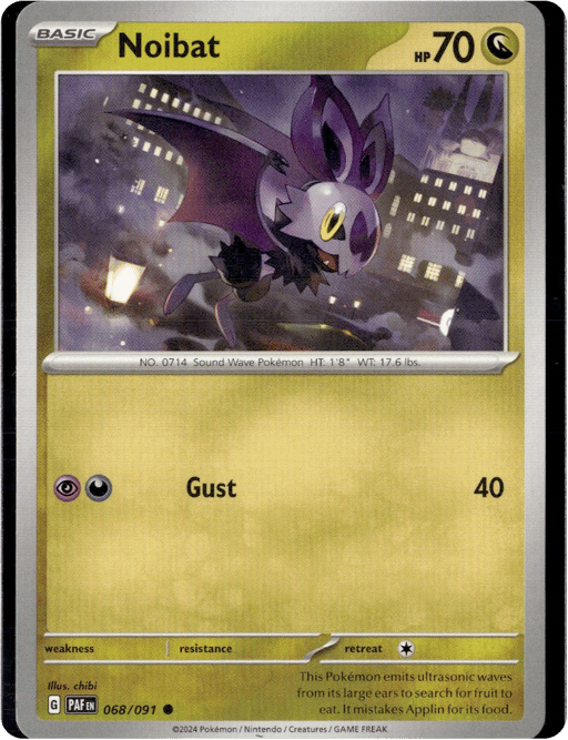 2024 Noibat #68 Paldean Fates