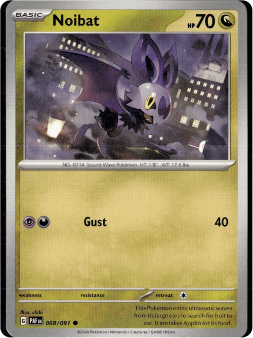 2024 Noibat #68 Paldean Fates